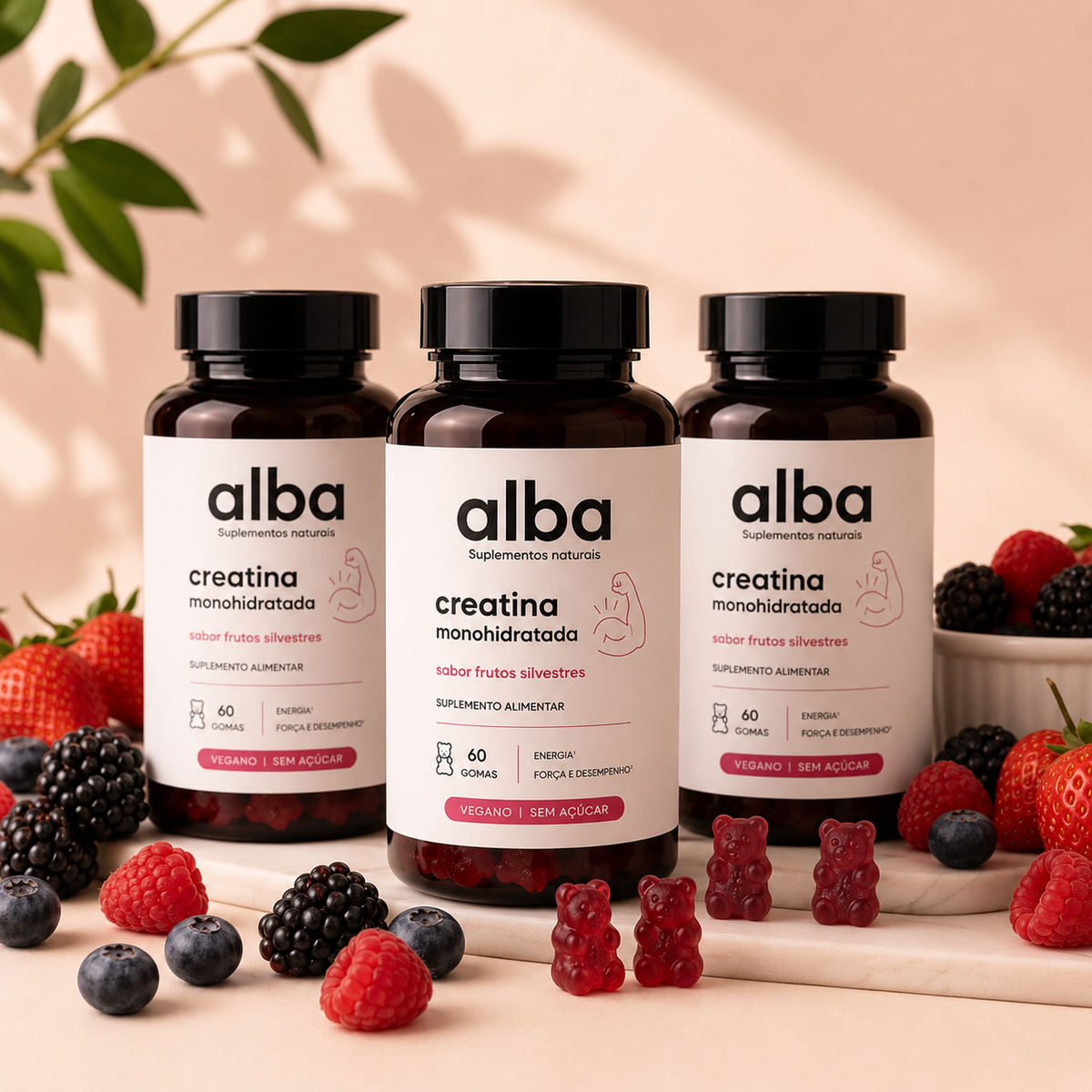 Gomas de creatina Alba