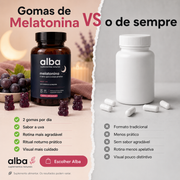 Alba - Gomas de Melatonia