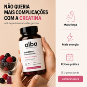 Alba - Gomas de Creatina 1250mg