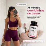 Alba - Gomas de Creatina 1250mg